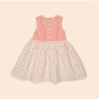Lola Dress - Rosepanel Cream/Peony