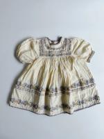 Patsy Ribbons Dress - Cream
