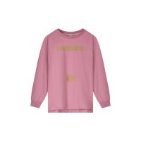 長袖薄上衣Logo Tee - Bubblegum/Cookie Print