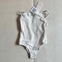 細肩帶泳衣stripes Crisp white(Sandy)