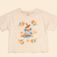 Midsummer Girl Beaded Tee - Midsummer Girl Print