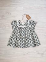 Thistle Floral Organic Juno Blouse