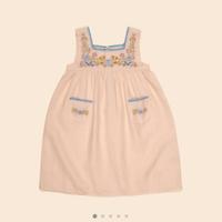 刺繡背心洋裝