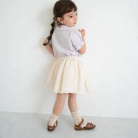 Shadow check skirt 