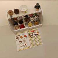 Melissa & Doug 美國瑪莉莎木製勺子和冰淇淋櫃檯