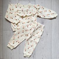 小花純棉套裝