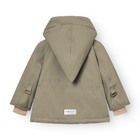 MINI A TURE - MATWANG fleece lined winter jacket - Vert 鼠尾草