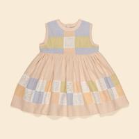 Wendy patchwork dress - pastels (exclusive)