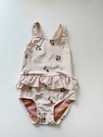 蜜桃連身泳衣-Amara Printed Swimsuit-Peach/Sea shell