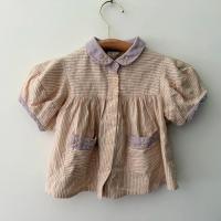 SS25 Mabel Blouse - Cazan Stripe上衣