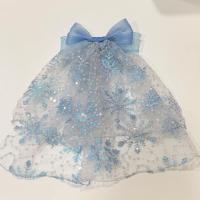 冰雪奇緣風格亮片雪花髮夾