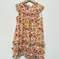 DELILAH GIRL’S COTTON DRESS - VINTAGE FLORAL