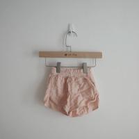 GEORGETTE SHORTS - Orange Stripes