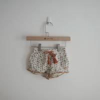 小花流蘇短褲