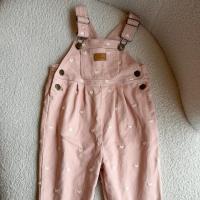 Blair Overall - Petite Heart Rose