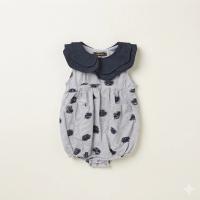 NAMI BABY TUTA - LINEN NAVY/BLUE CANDY