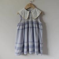 CORNELIA S/L SMOCK DRESS - SUMMERHOUSE STRIPE