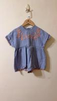 Alma Playsuit - Blue-Lilac