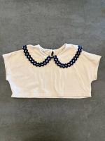 Althea Jersey T-Shirt K₴A 片有機棉短版T（海軍藍）