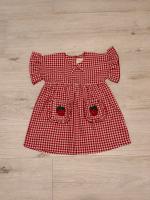 Ohio MINI Dress Red Checks