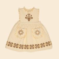 Apolina - Ida Quilted Dress - Cream