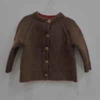Soil Boxy Wool Cardigan