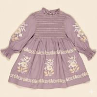 Mia Dress - Dusky Lavender