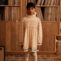Pernille Dress in Meadow Calico Cashew