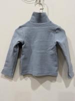 Misty Grey 經典高領長袖上衣 霧灰