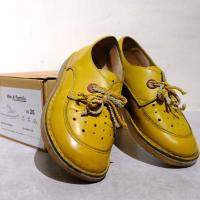 WE A FAMILY | 芥末黃綁帶人造皮鞋 Birk Shoe Yellow 26 (16.7cm)