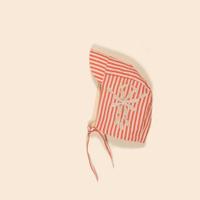 Peaked Cap Bonnet - Mayols Stripe