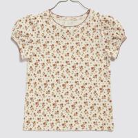 Organic Pointelle T-shirt Bronte Floral