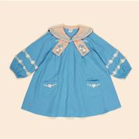 Maggie Sailor Dress - Nordic Blue 