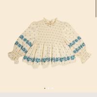 MIA TOP - MEADOW CALICO CASHEW