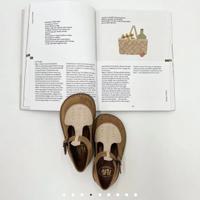 Pèpè Children Shoes - Laura餅乾小皮鞋 X Little Poetry 牛奶糖