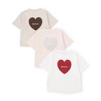 背後愛心上衣(白色紅愛心或燕麥色咖啡色愛心)