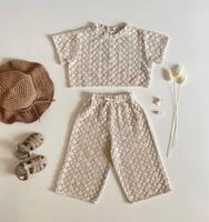 蕾絲長褲2y、蕾絲套裝6y