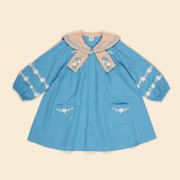 Maggie Sailor Dress - Nordic Blue