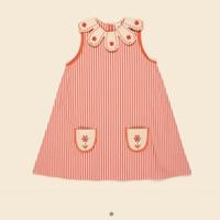 Flora Dress - Mayols Stripe