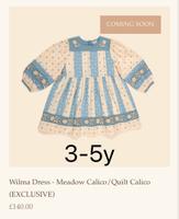 Wilma Dress - Meadow Calico/Quilt Calico (EXCLUSIVE)