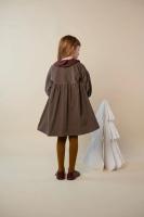 Susanna Dress-Tiny Purple/Mogano