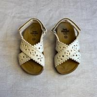 Ida Cut Out Sandals in Latte