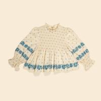 MIA TOP - MEADOW CALICO CASHEW