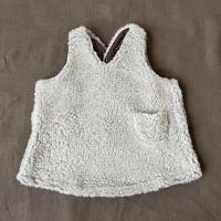 HELLO LUPO - Apron Skirt (Bianco)