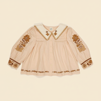 Bette Blouse - Pink Sand