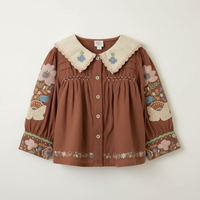 22AW Bette blouse - chocolate