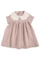 MINIMOM frances dress (powder)