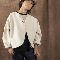 米白色繭型春夏款外套ZOE JACKET