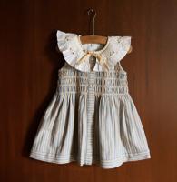 Bonjour - Tunique with hairclip Transat stripe