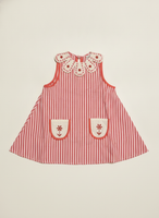 Flora Dress, Mayols Stripe